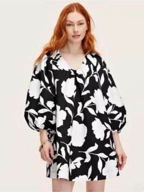 Black & White Floral Kate spade dress